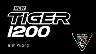 2022 Triumph Tiger 1200  - Ireland Pricing