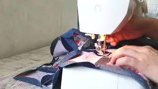 Denim rug DIY. Rug from old jeans. How to sew a rug? Коврик из джинсов. Как сшить коврик?