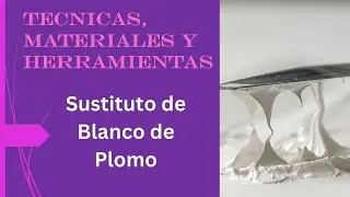“Recreo el blanco de los antiguos maestros (sin plomo) y el resultado es increíble”