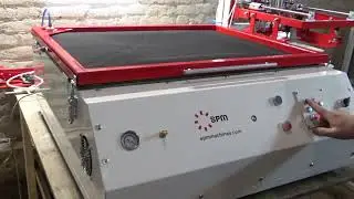 Обзор экспонирующей установки SPM SEU-7090. Screen printing exposure unit review SPM SEU-7090
