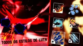 COMBOS CURSED DUAL KATANA COM TODOS OS ESTILOS DE LUTA | BLOX FRUITS