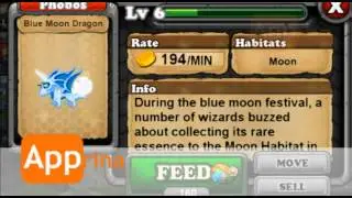How to breed Blue Moon Dragon in DragonVale Guide WORKS