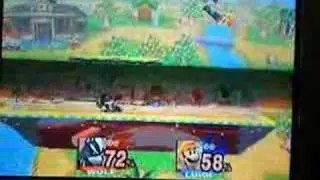 Snadmonkey(wolf) vs Akuma(Luigi)