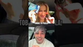 TOBBAL vs PAULA &iquest;QUI&Eacute;N GANA? 😂 #shorts #tobbaliink