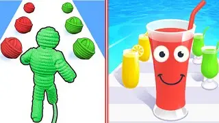 Rope Man vs Juice Run Gameplay video #gaming #gameplay