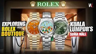 INSIDE Rolex KL &ndash; Iconic Stone Dials, Daytonas & Surprises at Suria Mall!