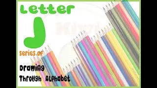 Simple drawings for kids_Drawing through letter J_Step by step Drawings_Videos for kids_kids funtime