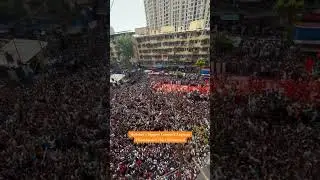 Mumbai biggest Ganpati aagman #mumbai #mumbaibappa #mumbaifestival #mumbaibappa #bappa