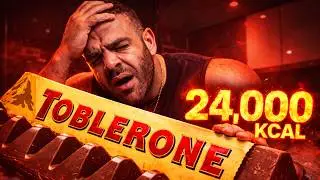 4.5 Kg TOBLERONE Σε 24 ΩΡΕΣ / 24.000 Kcal Challenge