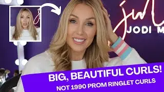 Update your hair curling routine for big, bouncy hair | over 50