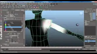 Basic Character Rigging Part 3 / 3 - Paint Skin Weights Tool, Component Ed and Setting Max Influence