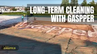 Heavy-Duty Cleaning of Large Surfaces | GASPPER in Continuous Use