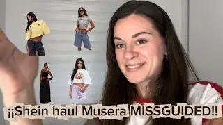 ¡El HAUL más RARO que he hecho de SHEIN (MISSGUIDED y MUSERA)!🤓