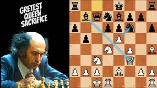 Mikhail Tal's Greatest Queen Sacrifice || Chess Games in Kannada