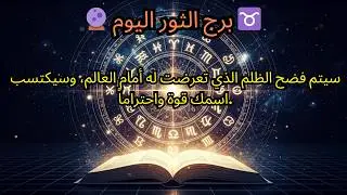 برج الثور لليوم 🔮 ♉️ — سيتم فضح الظلم الذي تعرضت له أمام العالم، وسيكتسب اسمك قوة واحترامًا.