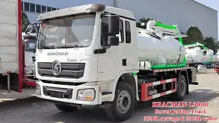 10 Units Shacman L3000 4x2 Sewer Jetting Truck