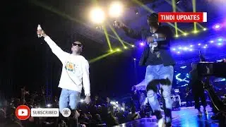 Wizkid And Big Trill Performing Party after Party on one stage