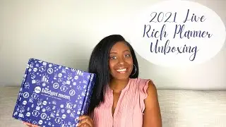The Budget Mom 2021 Live Rich Planner Unboxing