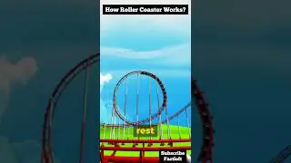 Roller Coaster Wonders: Unveiling the Thrilling Mechanics! 🎢🔧 #shorts #viral #ytshorts