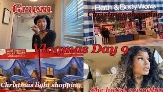 Vlogmas Day 9: FAILED Christmas Shopping (she hated everything) | ASXA