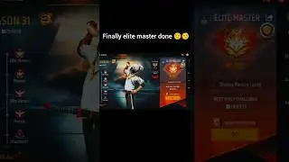 Finally elite master done in cs rank 😄😄🙂 #freefire #ff #elitemaster #rank #shots #viral #trending