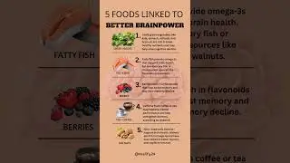 🧠 Top Foods That Boost Brain Power & Memory Naturally