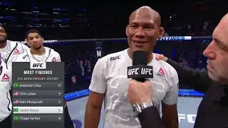 UFC 230: Jacare Souza Octagon Interview