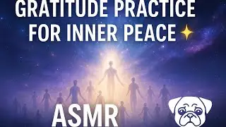Gratitude Practice for Inner Peace 🌟 | Real Life + Snoring & Snorts Pug ASMR #collective 