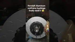 I won't be doing subframe bushing ever again.