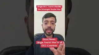 Good News: Single Tourist Visa for all GCC countries #uae #dubai #schengenvisa
