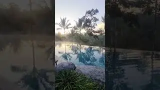 Padma Resort Ubud, Bali. Infinity pool at sunrise! #bali #travel #luxuryhotel