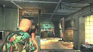 Max Payne 3 PC Walkthrough Part 9 - Chapter 9 Hard All Secrets Golden Guns & Clues [ 1440p 60FPS ]