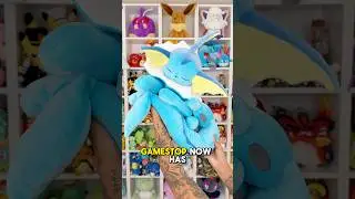 Sleeping Eeveelution Plushies at GameStop!