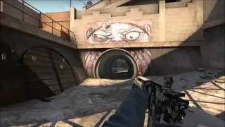 insane 2v4(1v4) clutch on overpass (4k)