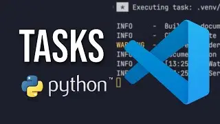 Python Devs! Use Tasks in VS Code