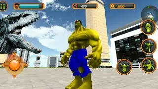 Hulk Vs Green Criminal Fighting Incredible Monster Hero City Battle Android Gameplay HD