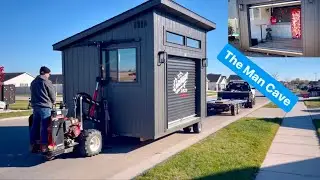Delivering The Ultimate Man Cave (shed mule)