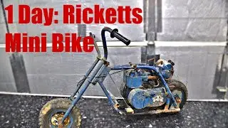 1 Day: Rickets Mini Bike Rustoration