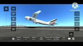 Avion Boeing 747 despegando en infinitie flight #aviation 