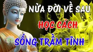 NỮA ĐỜI VỀ SAU - HÃY HỌC CÁCH SỐNG TRẦM TĨNH, ĐỂ TÂM NHẸ ĐỜI AN | LỜI PHẬT DẠY