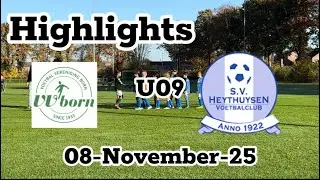 Highlights VV Born vs.  SV Heythuysen U09 #voetbal  #football   #fussbal #vvhorn #svheythuysen