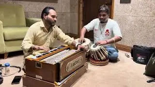Lagg gye nain awede ghazal tabla cover #recordingtime #tabla #harmonium +919914349492