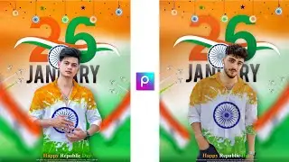PicsArt - 26 January Photo Editing 2025 | Happy Republic Day - Ghaus Editz