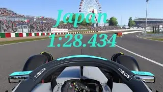 F1 22 Japan Suzuka Circuit Hot Lap + Setup (1:28.434) #F122Game #F12022 #Suzuka #Japan #HotLap