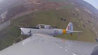 1950 Chipmunk Flies the Winter Skies