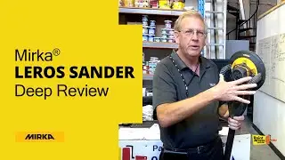 Mirka Leros - Cool Video Review By Brendan - Only One Orbital Wall Sander Exist - Mirka!