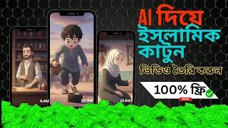 AI দিয়ে ইসলামি অ্যানিমেশন ভিডিও বানিয়ে কিভাবে ইনকাম করবেন? | AI Islamic Animation Income | Bangla