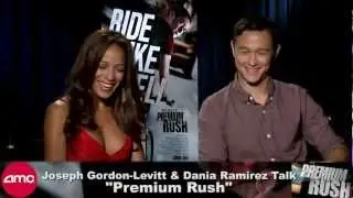Joseph Gordon-Levitt and Dania Ramirez Talk Premium Rush