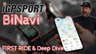 Распаковка и первые впечатления от использования GPS-навигатора iGPSPORT BiNavi в реальных условиях.