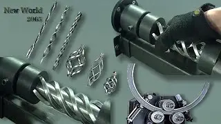 Tool Metal Craft Basket Twister  | Custom Design Wrought Iron Bar Steel Pipe Embossing Roller